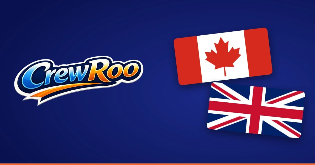 CrewRoo is now live in Canada and the UK