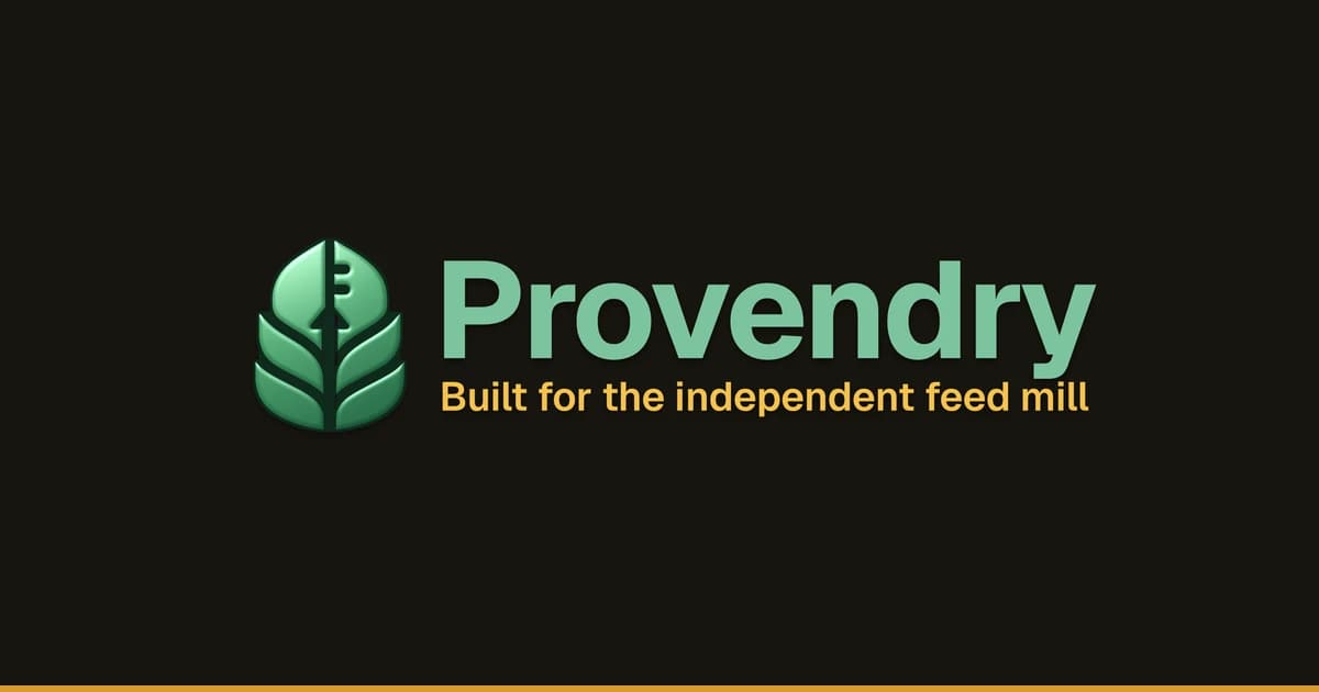 From a feed calculator to a feed mill: launching Provendry